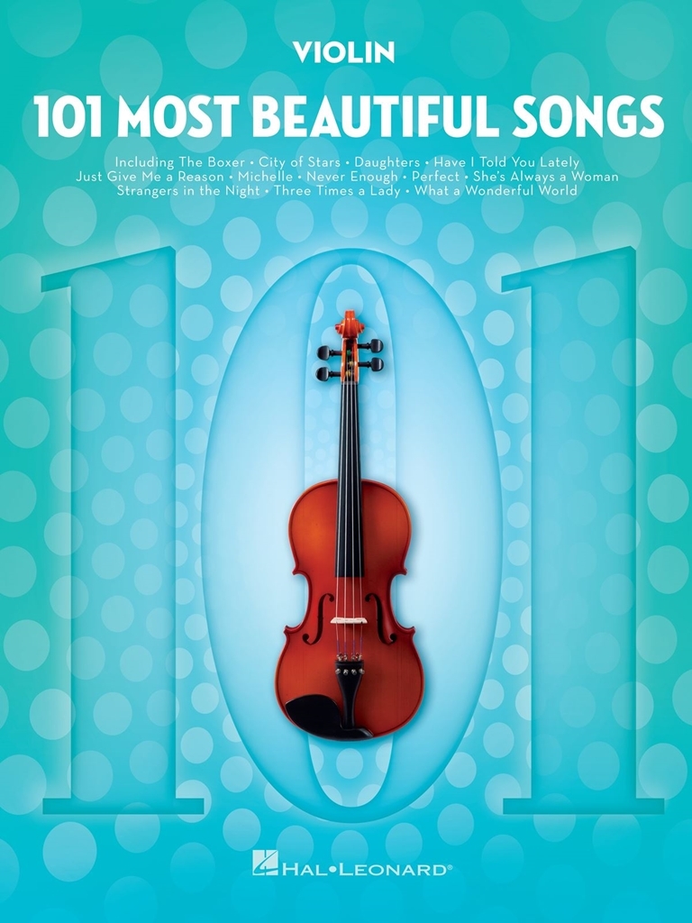 Cover: 888680925444 | 101 Most Beautiful Songs | for Violin | Instrumental Folio | Buch