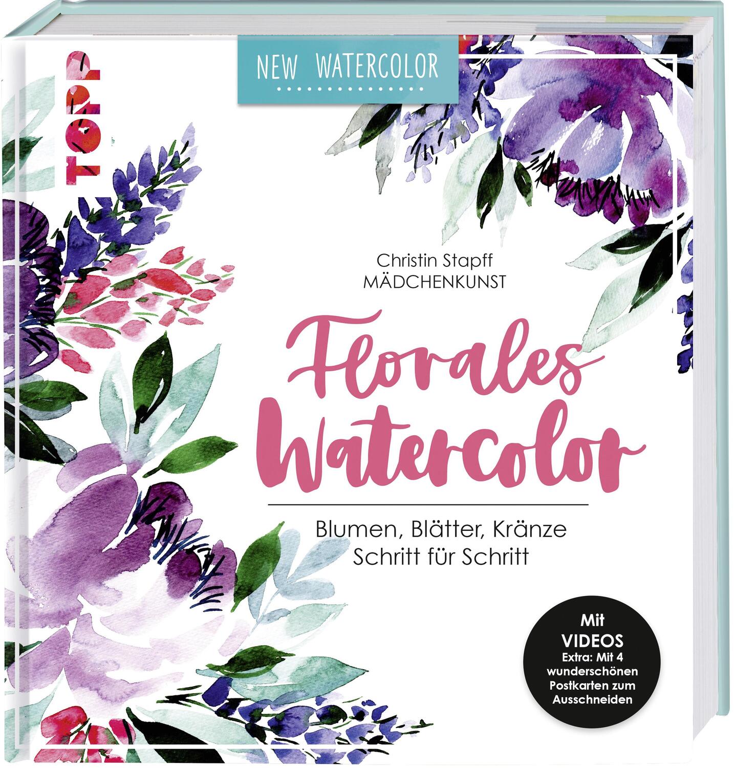 Cover: 9783772483431 | Florales Watercolor | Christin Stapff | Buch | Deutsch | 2018 | Frech