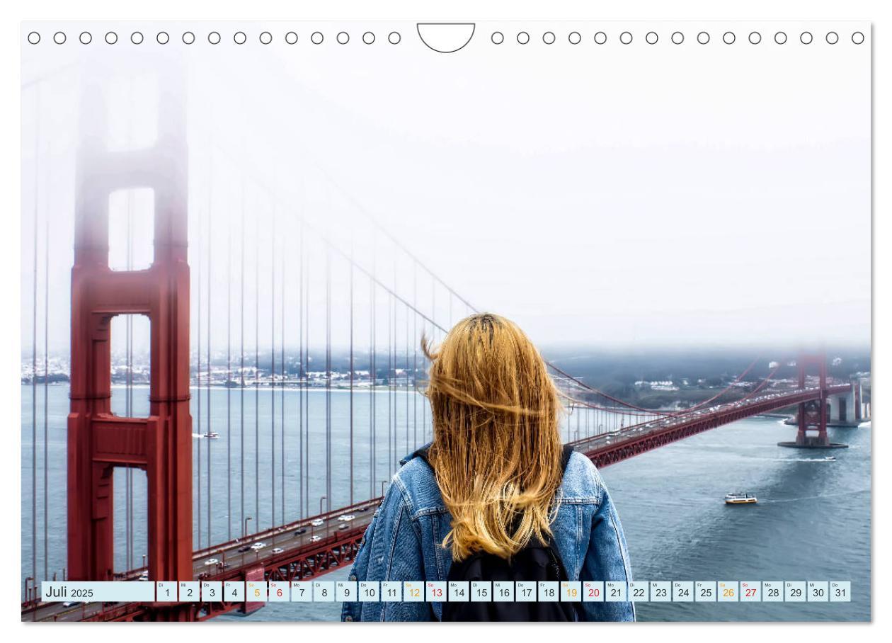 Bild: 9783435352142 | Golden Gate Bridge - Synonym für San Francisco (Wandkalender 2025...