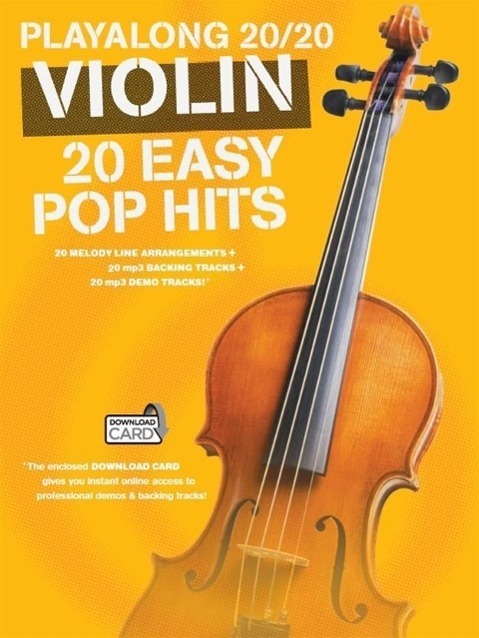 Cover: 9781783059867 | Playalong 20/20 Violin | 20 Easy Pop Hits | Corporation | Buch | 2015