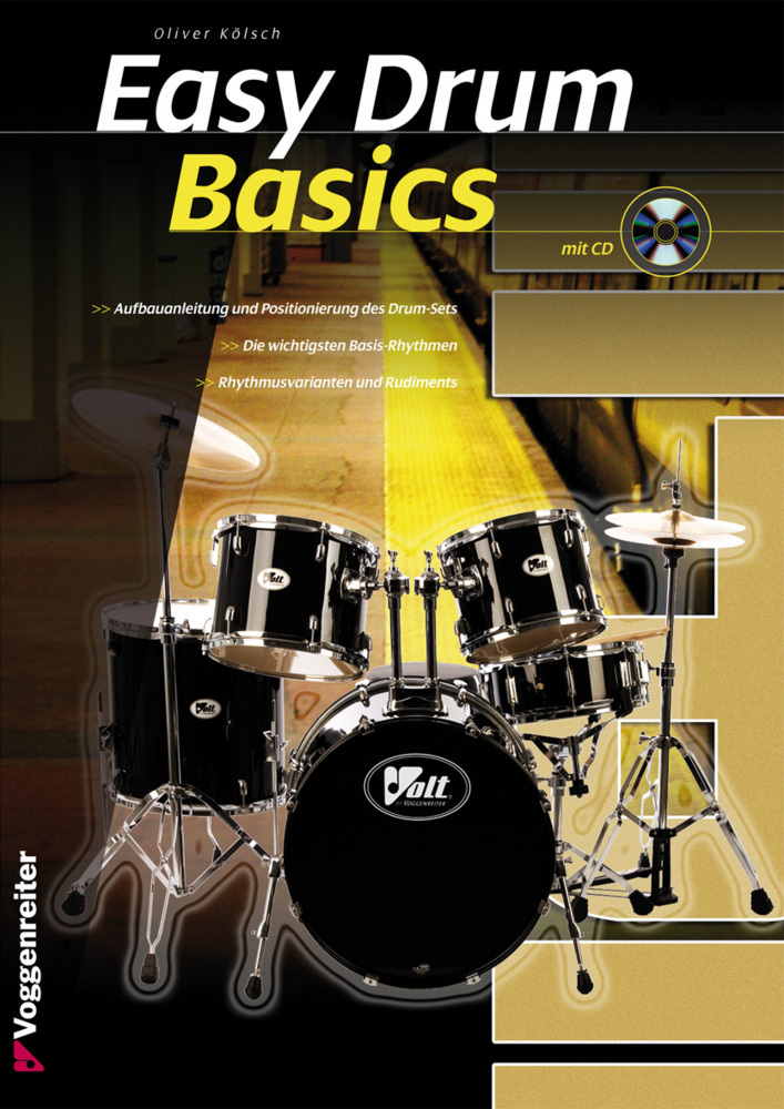 Cover: 9783802406614 | Easy Drum Basics, m. 1 Audio-CD | Die Anfängerschule für Schlagzeug!