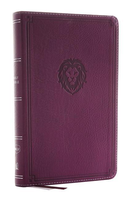Cover: 9780785225706 | NKJV, Thinline Bible Youth Edition, Leathersoft, Purple, Red...