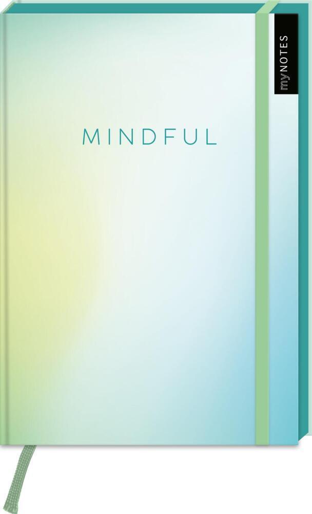 Cover: 4014489133452 | myNOTES Notizbuch A5: Mindful | Notebook medium, gepunktet, paginiert