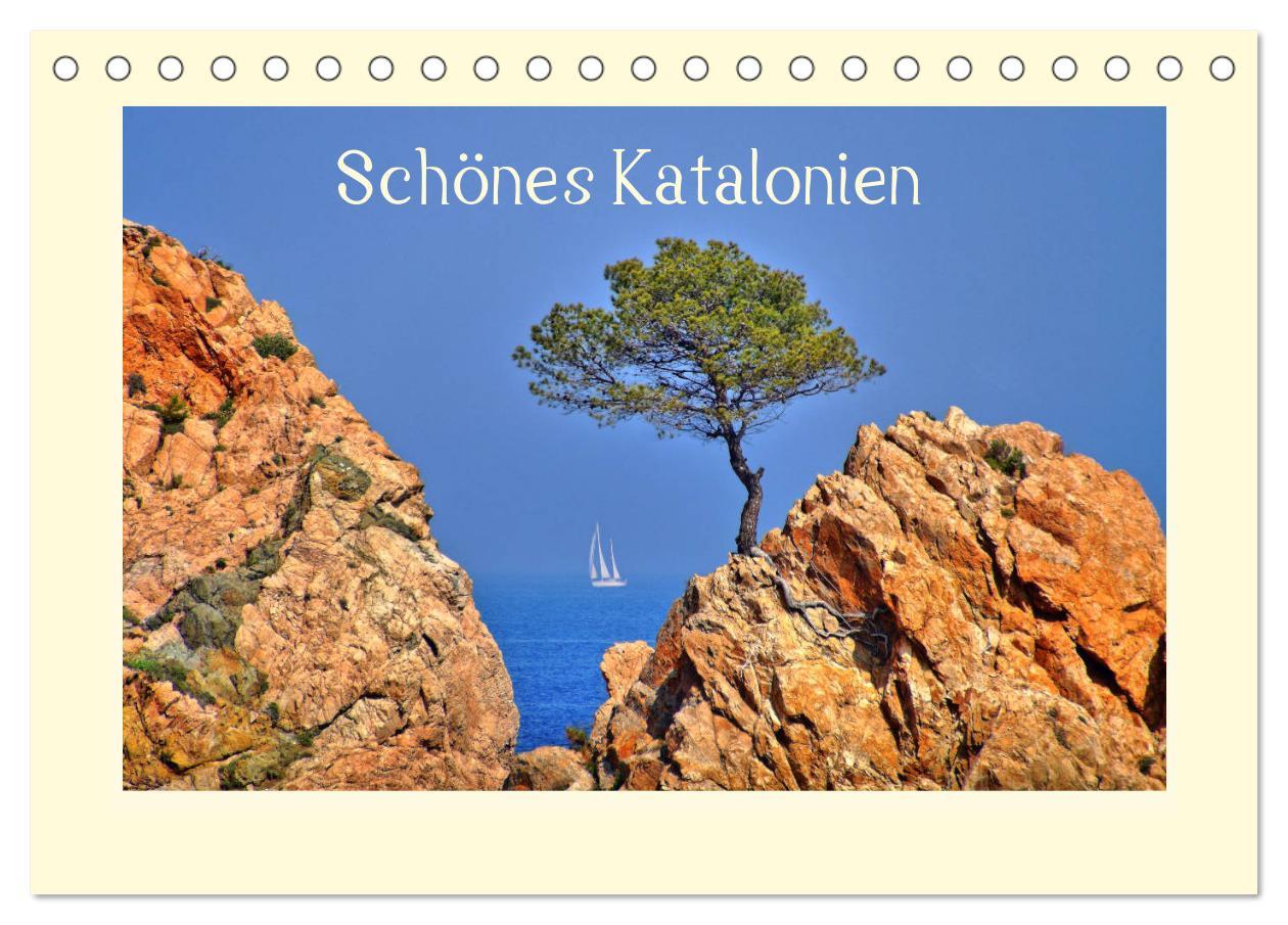 Cover: 9783435313228 | Schönes Katalonien (Tischkalender 2025 DIN A5 quer), CALVENDO...