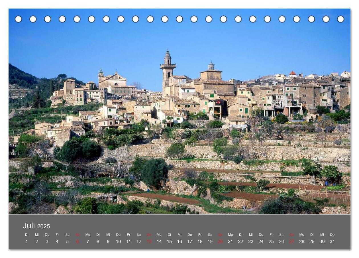 Bild: 9783435699780 | Trauminsel Mallorca (Tischkalender 2025 DIN A5 quer), CALVENDO...