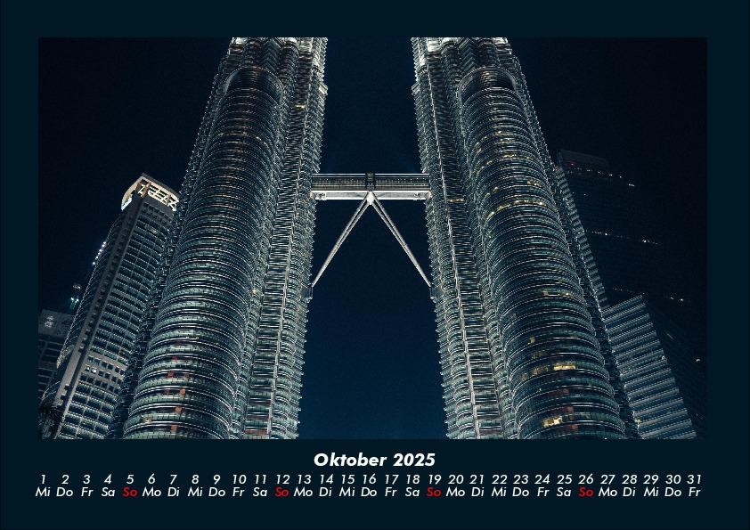 Bild: 9783755973577 | Architektur 2025 Fotokalender DIN A4 | Tobias Becker | Kalender | 2025