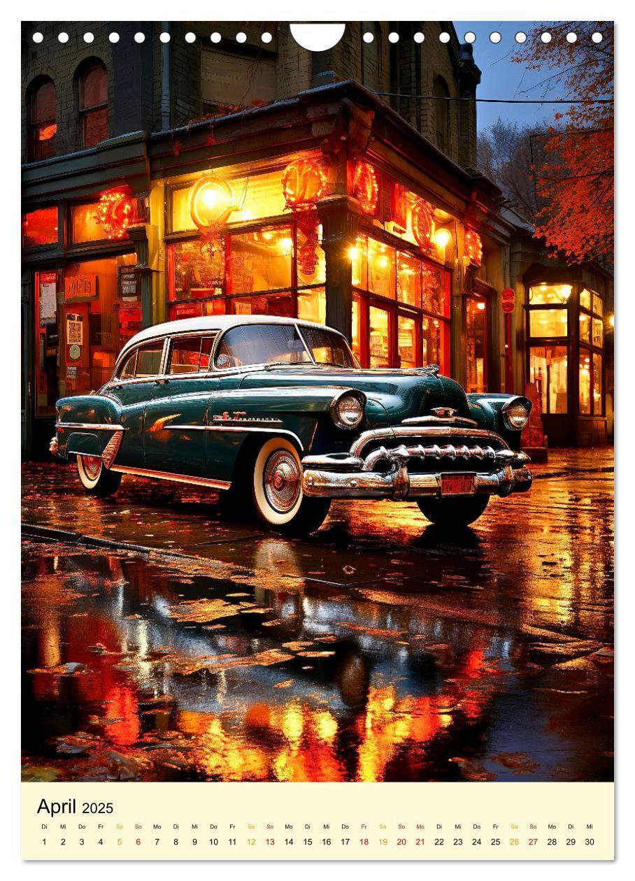 Bild: 9783435847303 | Nostalgic Cars der Traum (Wandkalender 2025 DIN A4 hoch), CALVENDO...