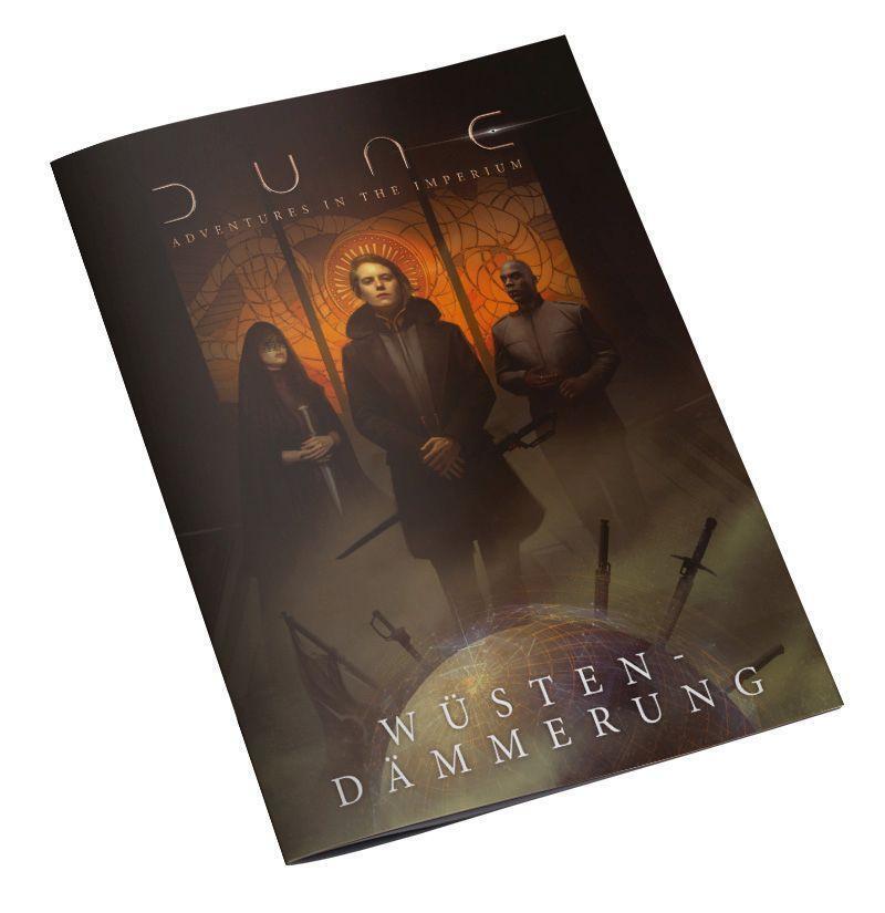 Cover: 9783963318566 | Dune: Das Rollenspiel - Wüstendämmerung | Nathan Dowdell (u. a.)