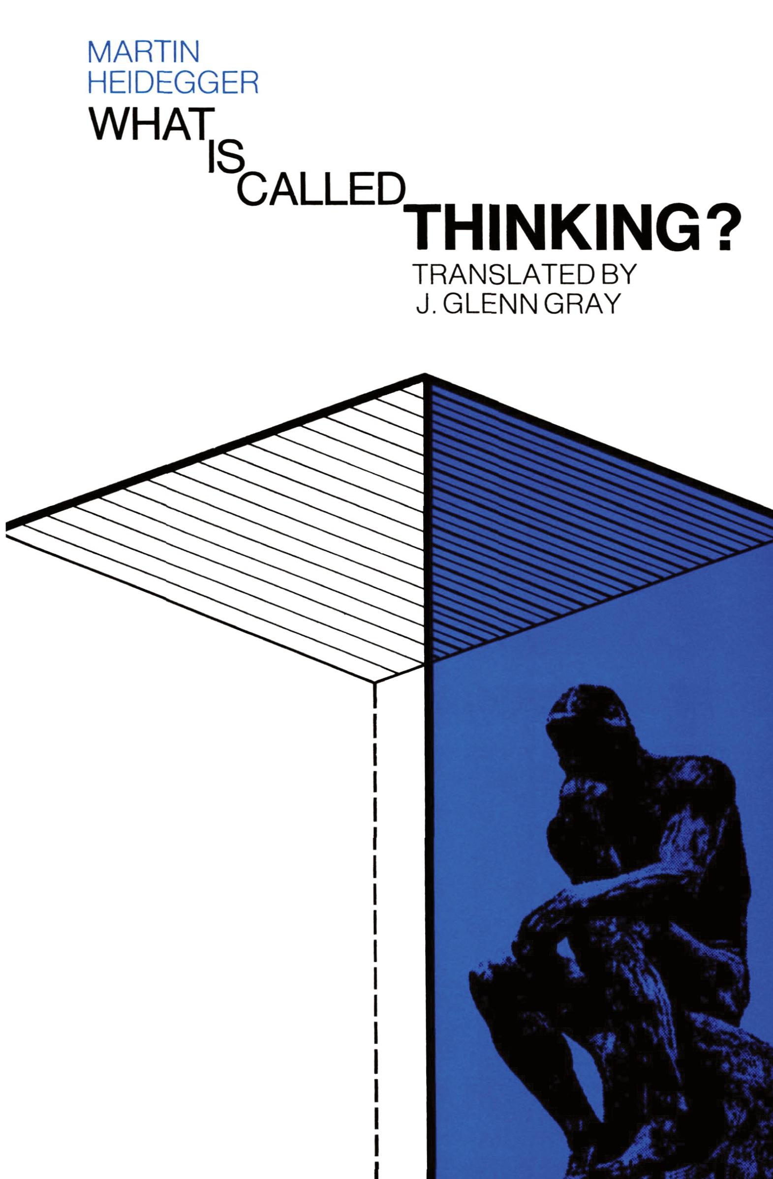 Cover: 9780060905286 | What Is Called Thinking? | Martin Heidegger | Taschenbuch | Englisch