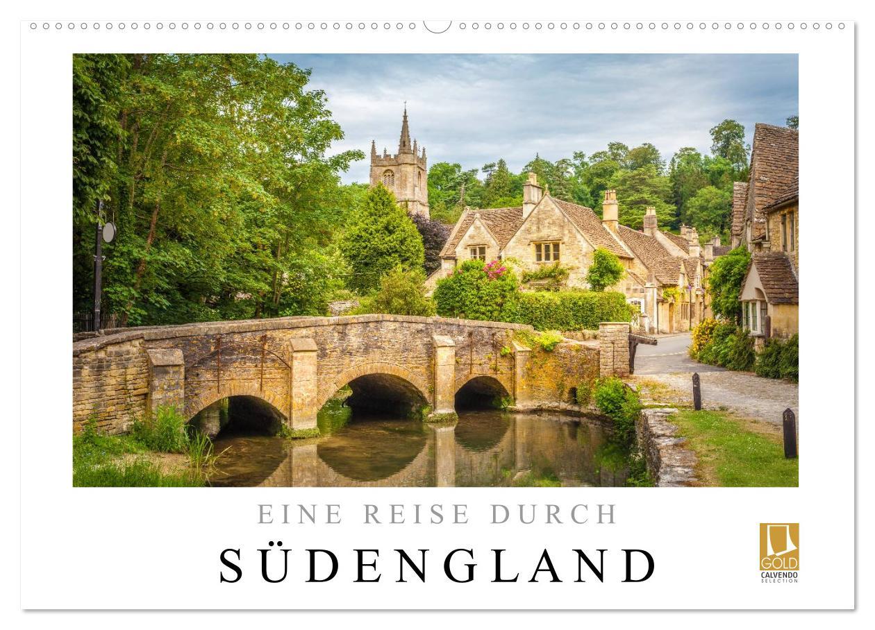 Cover: 9783435585854 | Eine Reise durch Südengland (Wandkalender 2025 DIN A2 quer),...