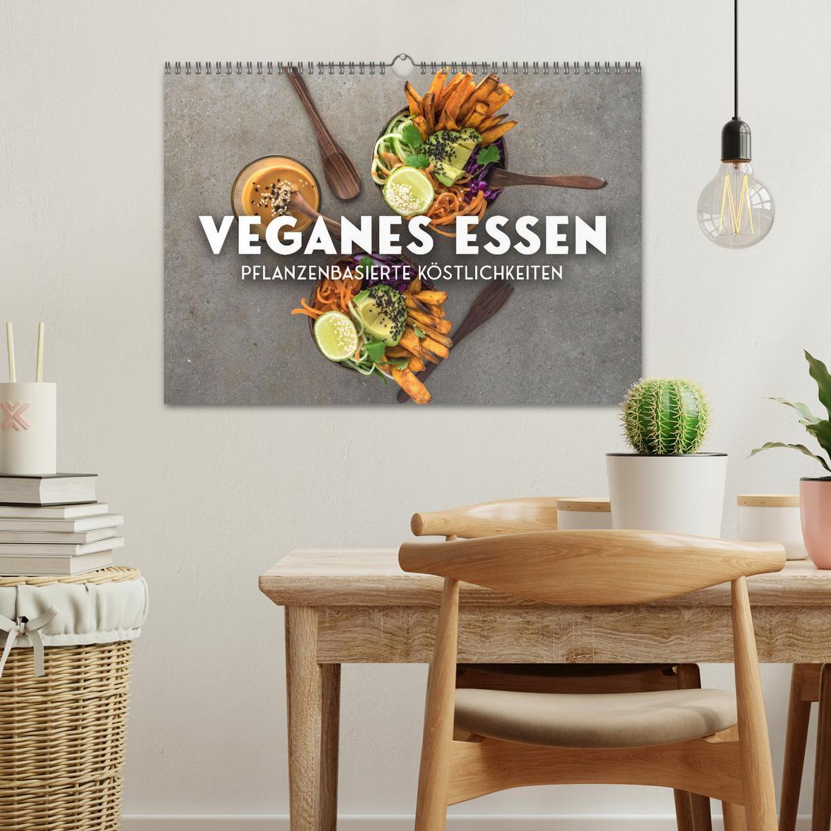 Bild: 9783383930843 | Veganer Essen - Pflanzenbasierte Köstlichkeiten (Wandkalender 2025...