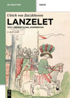 Cover: 9783110302707 | Lanzelet | Text, Übersetzung, Kommentar | Ulrich von Zatzikhoven | X
