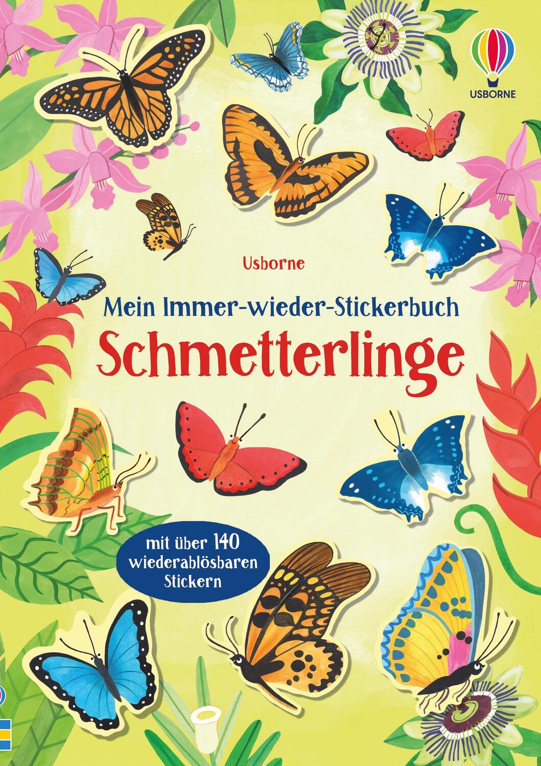 Cover: 9781789418682 | Mein Immer-wieder-Stickerbuch: Schmetterlinge | Jane Bingham | Buch