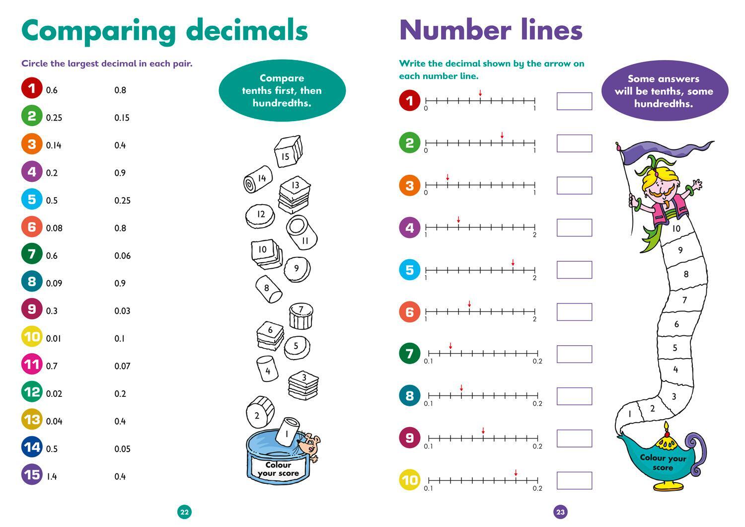 Bild: 9780008212605 | Fractions &amp; Decimals Quick Quizzes Ages 7-9 | Ideal for Home Learning