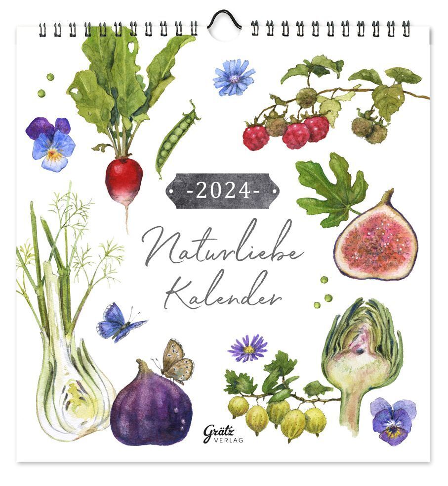 Cover: 9783949568589 | Schöne Tage Kalender 2024 - Naturliebe | Daniela Drescher | Kalender