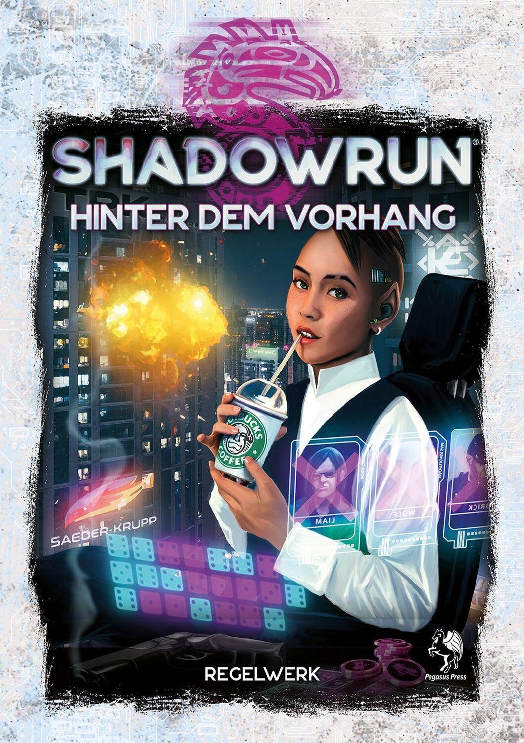 Cover: 9783969280072 | Shadowrun: Hinter dem Vorhang (Hardcover) | Buch | Deutsch | 2020