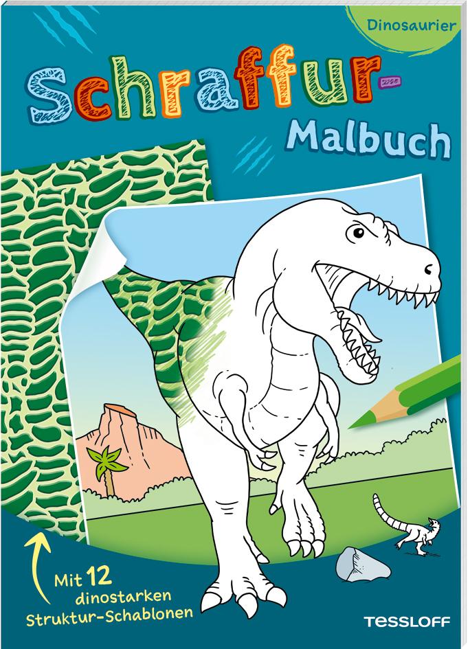 Cover: 9783788647179 | Schraffur-Malbuch. Dinosaurier | Stefan Lohr | Taschenbuch | 48 S.