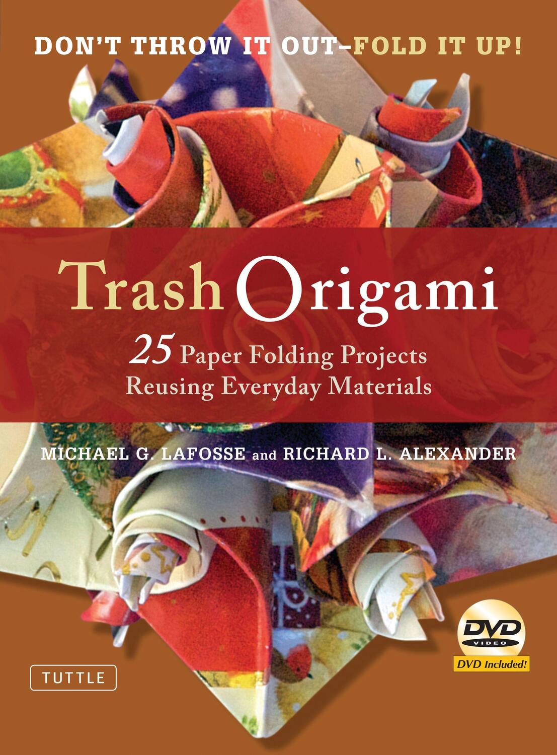 Cover: 9780804851848 | Trash Origami | 25 Paper Folding Projects Reusing Everyday Materials