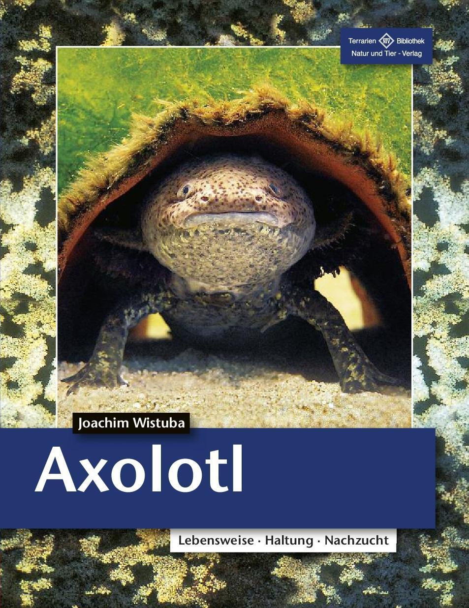 Cover: 9783866592902 | Axolotl | Lebensweise, Haltung, Nachzucht | Joachim Wistuba | Buch