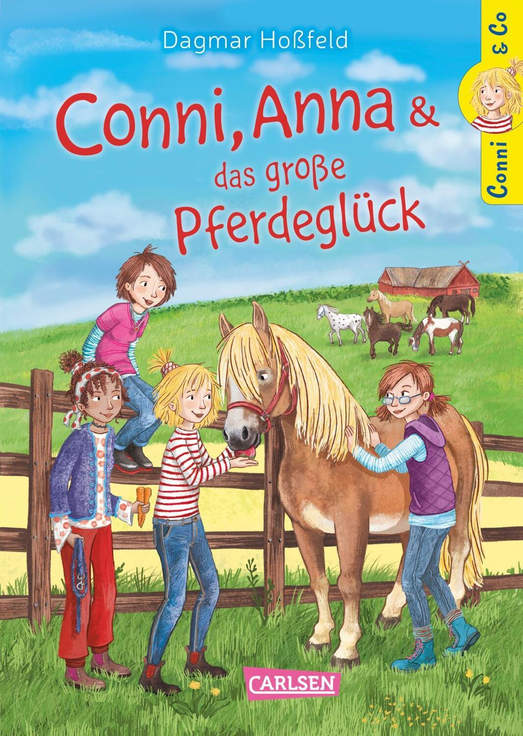 Cover: 9783551557186 | Conni & Co 18: Conni, Anna und das große Pferdeglück | Dagmar Hoßfeld