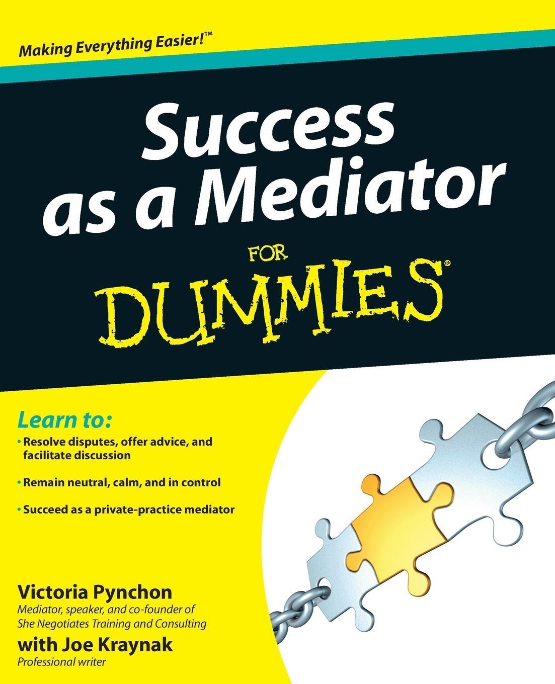 Cover: 9781118078624 | Success as a Mediator For Dummies | Victoria Pynchon (u. a.) | Buch