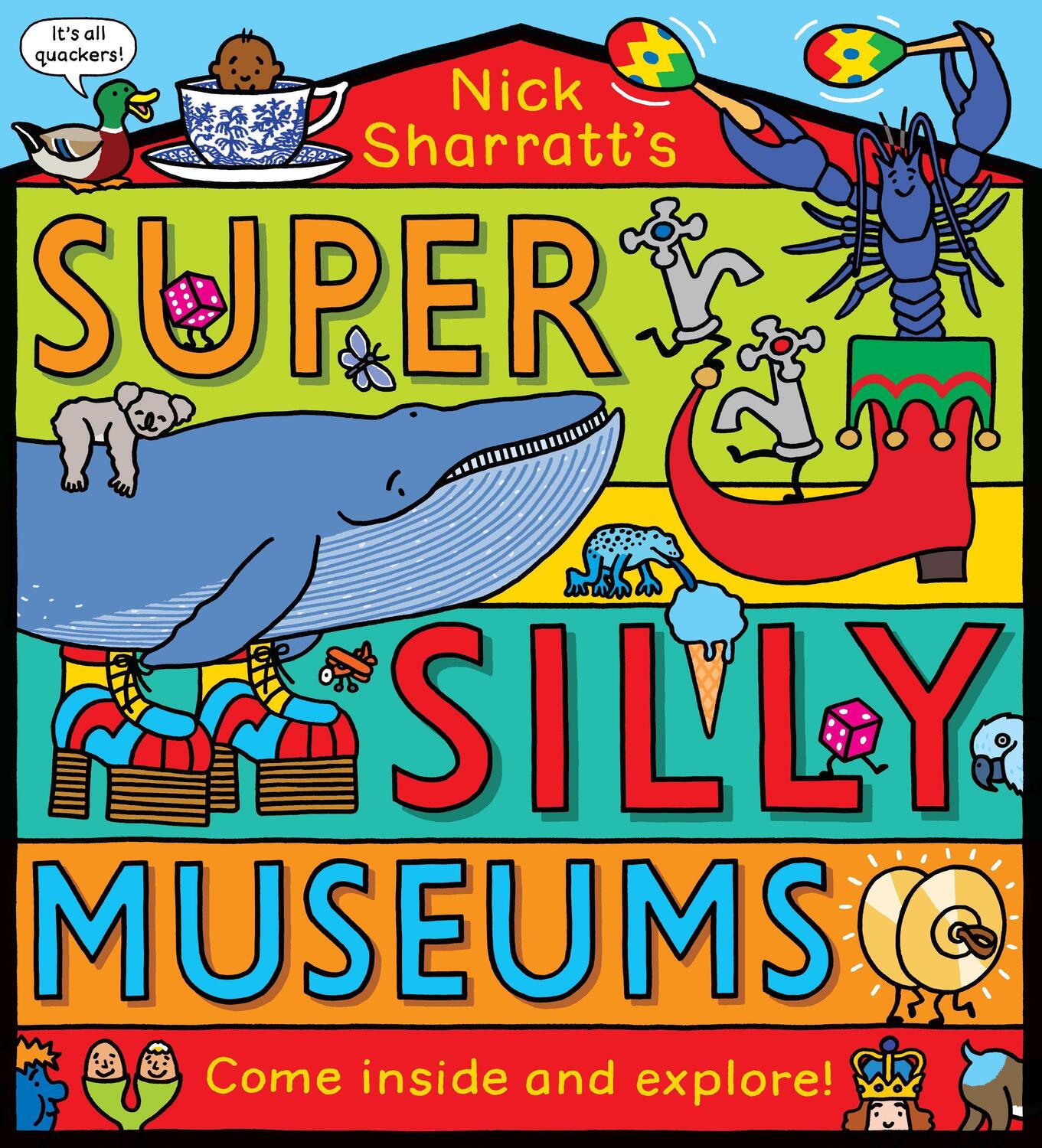Cover: 9781407198477 | Super Silly Museums | Nick Sharratt | Taschenbuch | Englisch | 2022