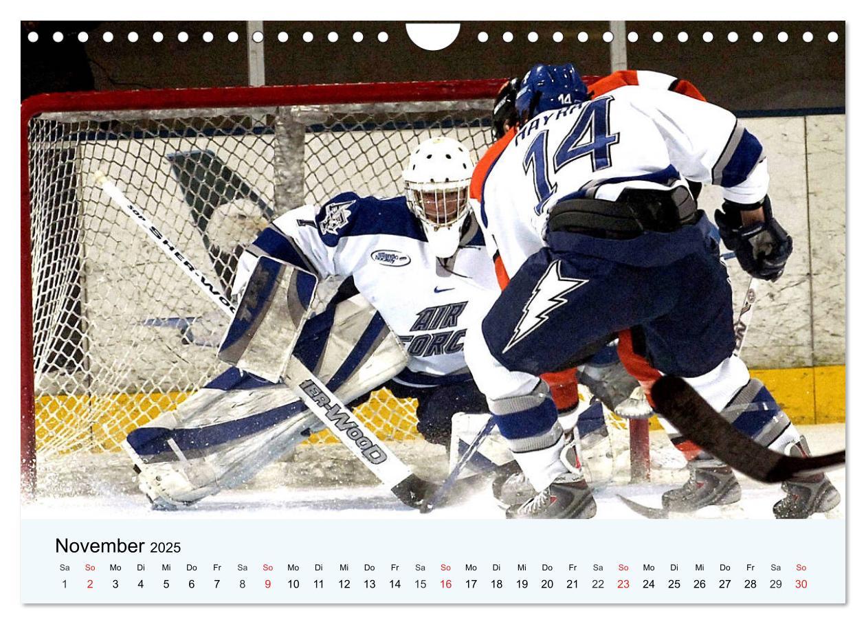 Bild: 9783435180462 | Eishockey. Dynamik, Athletik und Präzision! (Wandkalender 2025 DIN...