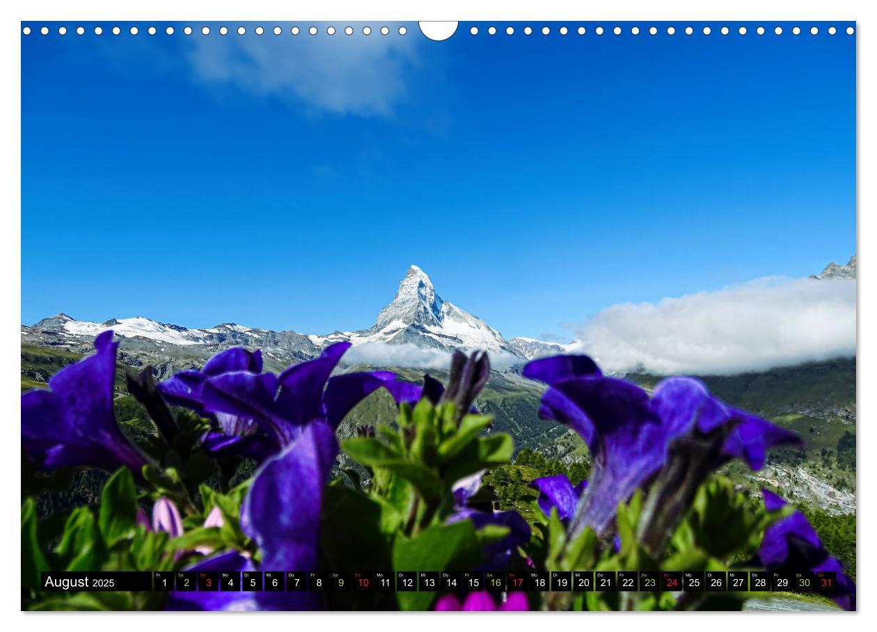 Bild: 9783435213931 | Und ewig lockt das Matterhorn (Wandkalender 2025 DIN A3 quer),...