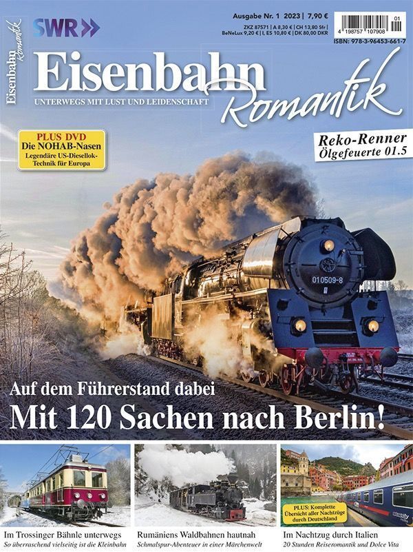 Cover: 9783964536617 | Mit 120 Sachen nach Berlin! | Eisenbahn Romantik 1/2023 | Broschüre
