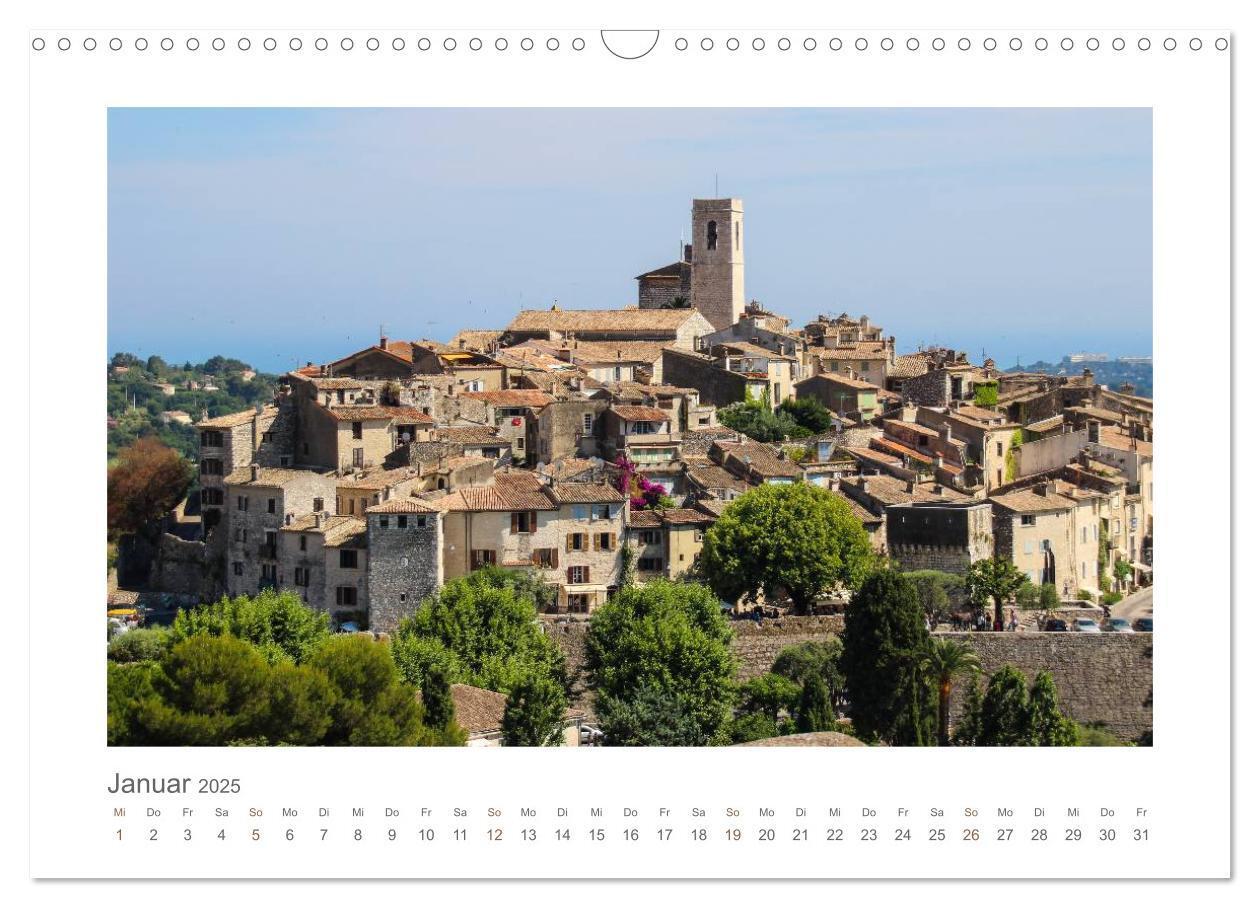 Bild: 9783435568963 | Faszination der Côte d'Azur (Wandkalender 2025 DIN A3 quer),...