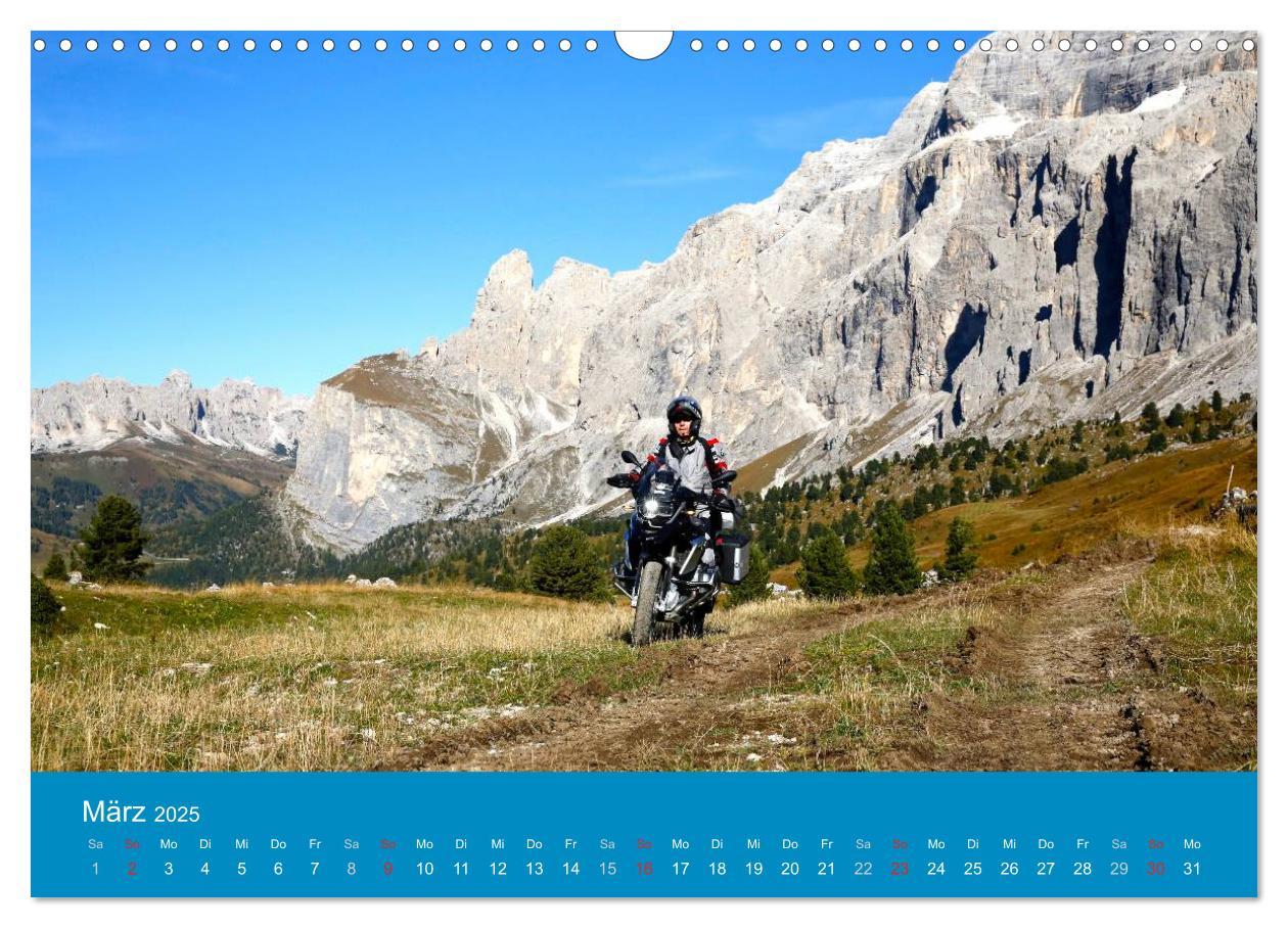 Bild: 9783435521463 | Freude an - Spaß mit der BMW GS (Wandkalender 2025 DIN A3 quer),...