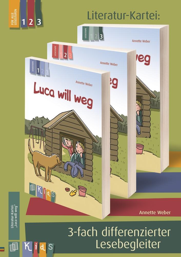 Cover: 9783834624833 | KidS - Literatur-Kartei: "Luca will weg". 3-fach differenzierter...