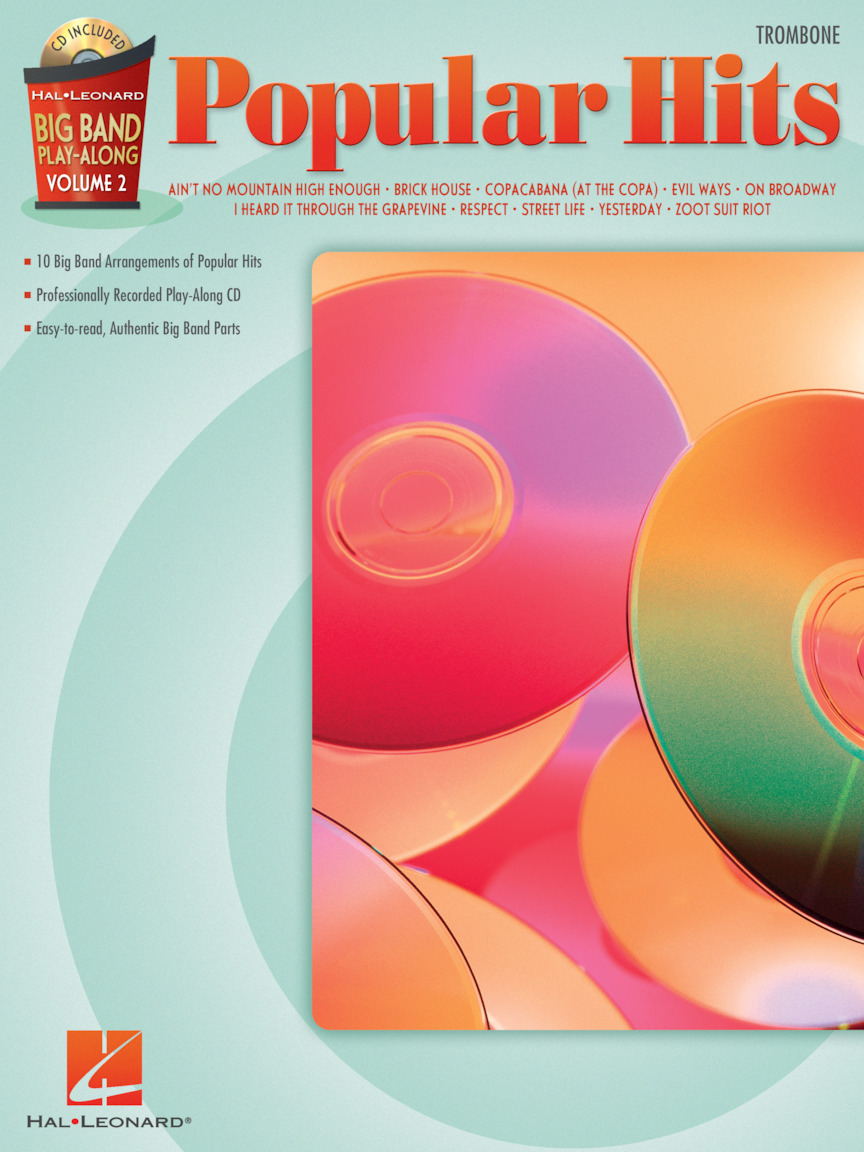 Cover: 884088115258 | Popular Hits - Trombone | Big Band Play-Along Volume 2 | Buch + CD