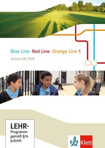 Cover: 9783125479913 | Blue Line - Red Line - Orange Line 1 | Action UK! DVD Klasse 5 | 2014