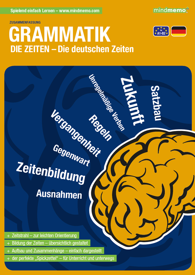 Cover: 9783954131402 | mindmemo Lernfolder - Die deutschen Zeiten - Deutsche Grammatik...