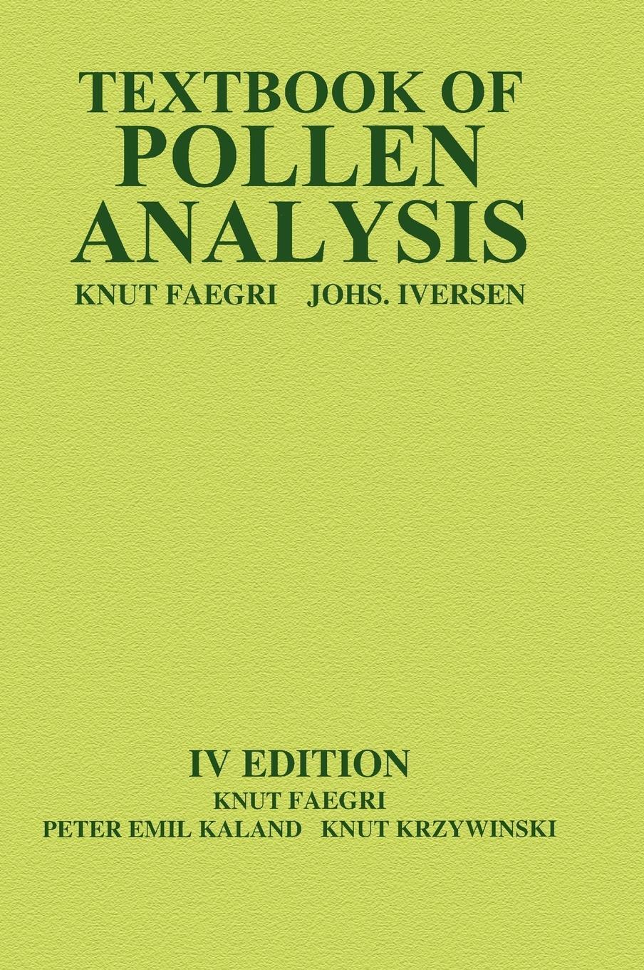 Cover: 9781930665019 | Textbook of Pollen Analysis | Knut Krzywinski | Buch | Englisch | 2000