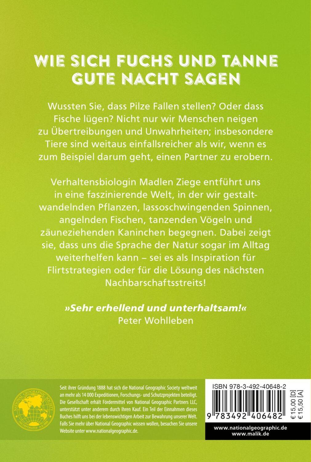 Rückseite: 9783492406482 | Kein Schweigen im Walde | Madlen Ziege | Taschenbuch | Deutsch | 2021