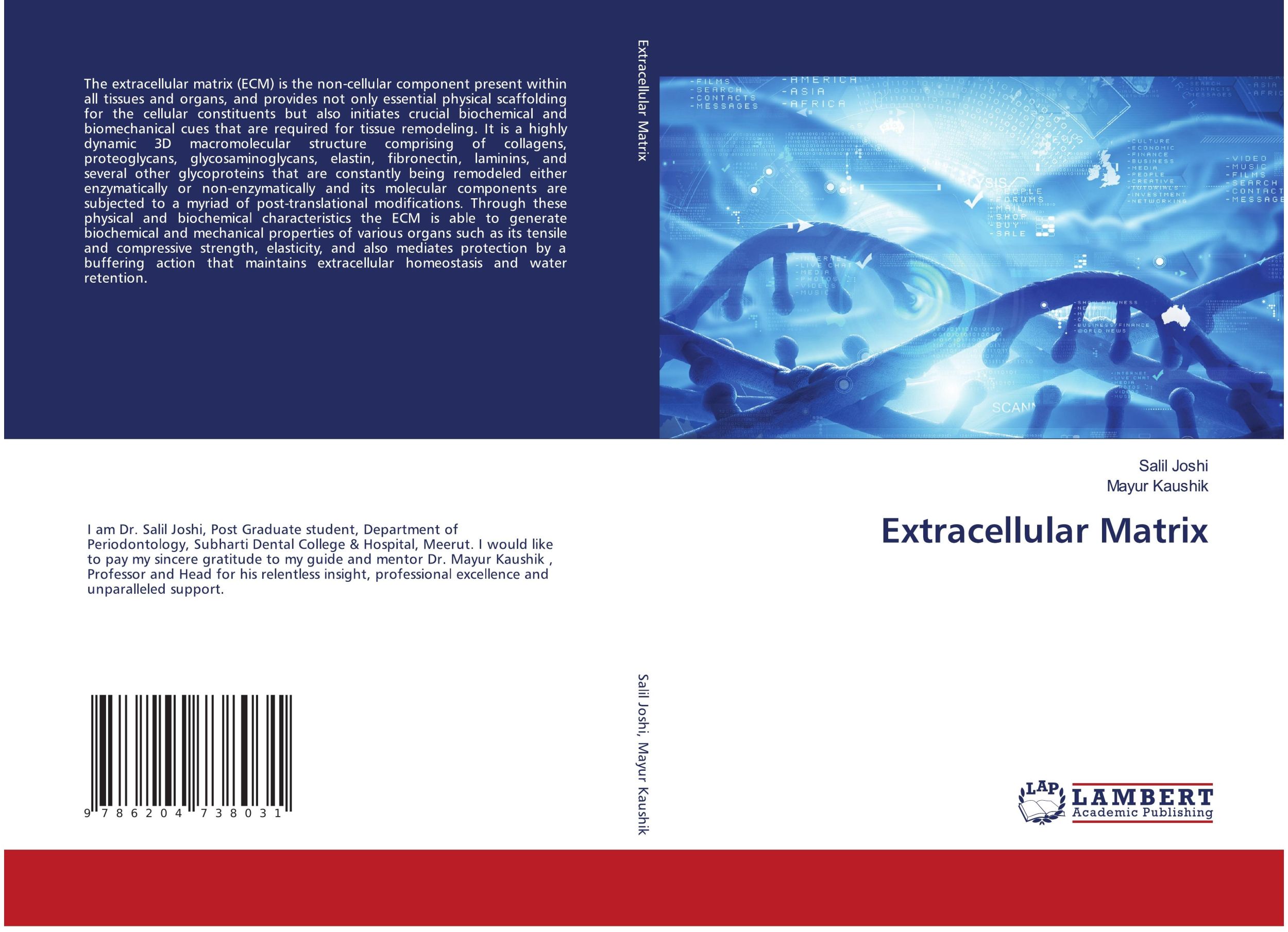 Cover: 9786204738031 | Extracellular Matrix | Salil Joshi (u. a.) | Taschenbuch | Paperback