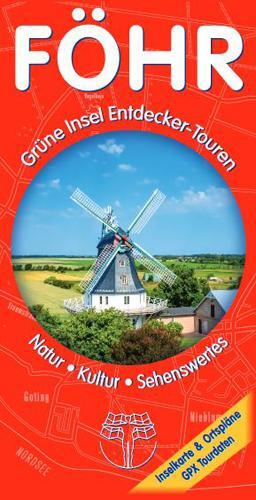 Cover: 9783926137586 | Föhr - Touristische Karte mit GPX Tourdaten | Rolf Drewes | 2 S.