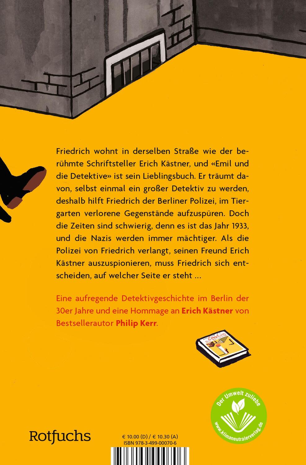 Rückseite: 9783499000706 | Friedrich der Große Detektiv | Philip Kerr | Taschenbuch | Deutsch