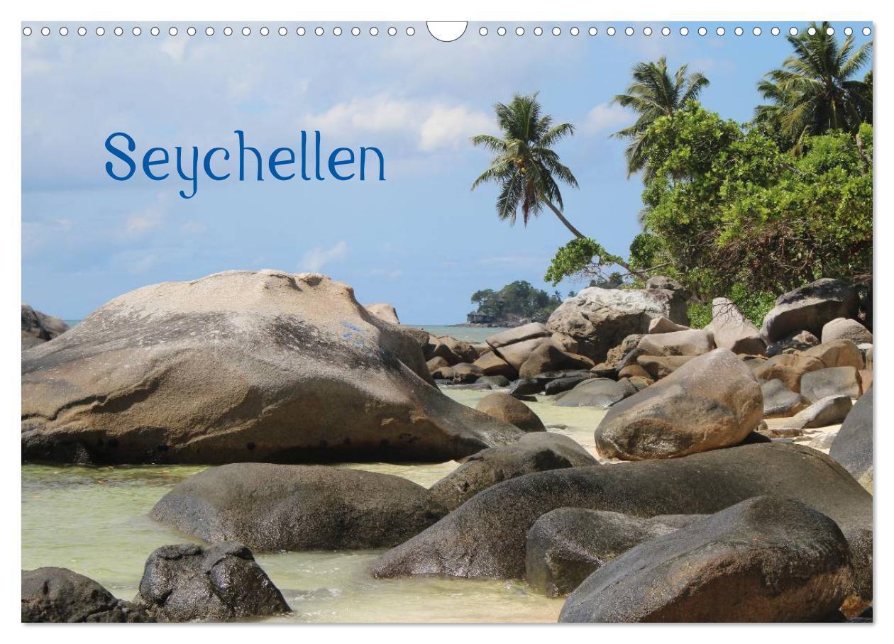 Cover: 9783383553301 | Seychellen (Wandkalender 2024 DIN A3 quer), CALVENDO Monatskalender