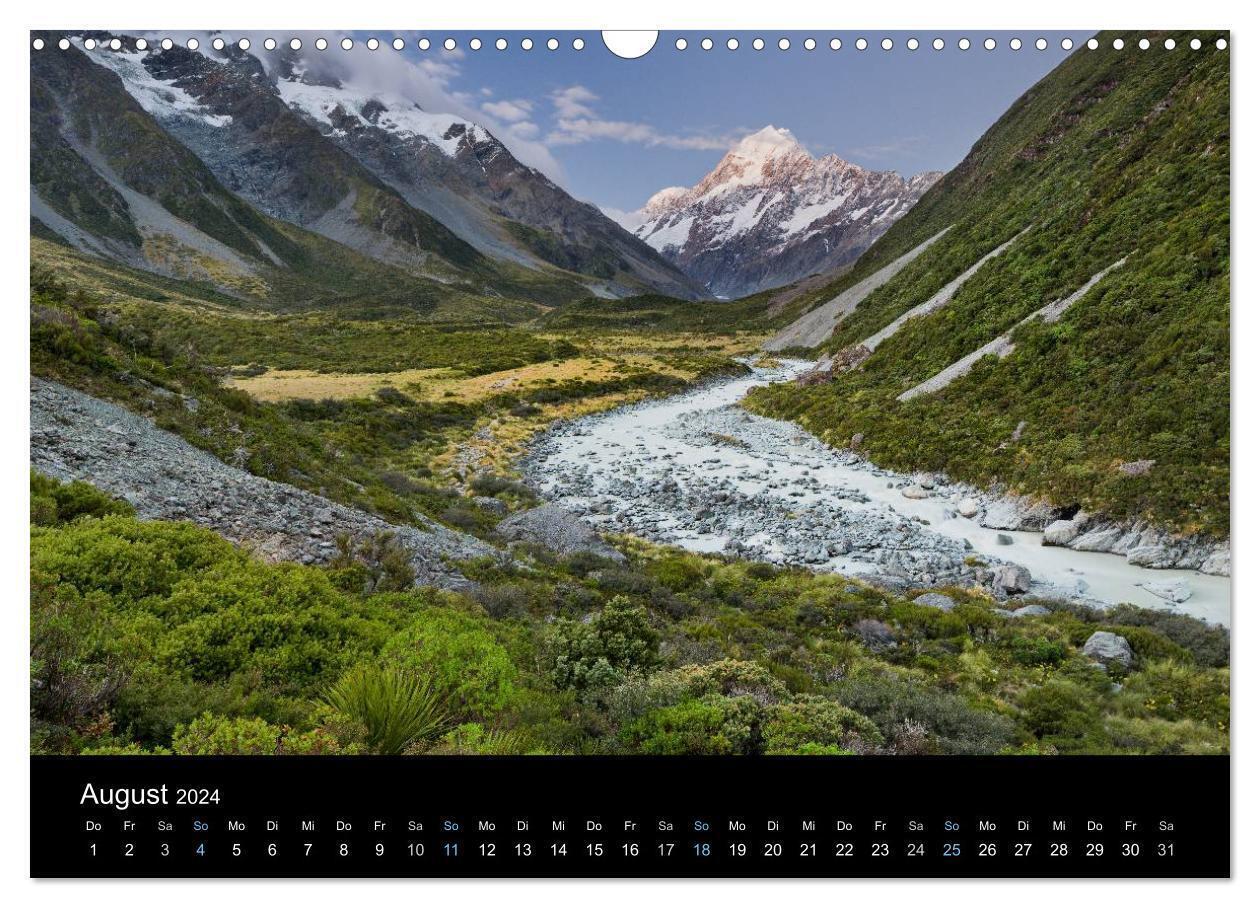 Bild: 9783675468641 | Traumziel Neuseeland 2024 (Wandkalender 2024 DIN A3 quer), CALVENDO...
