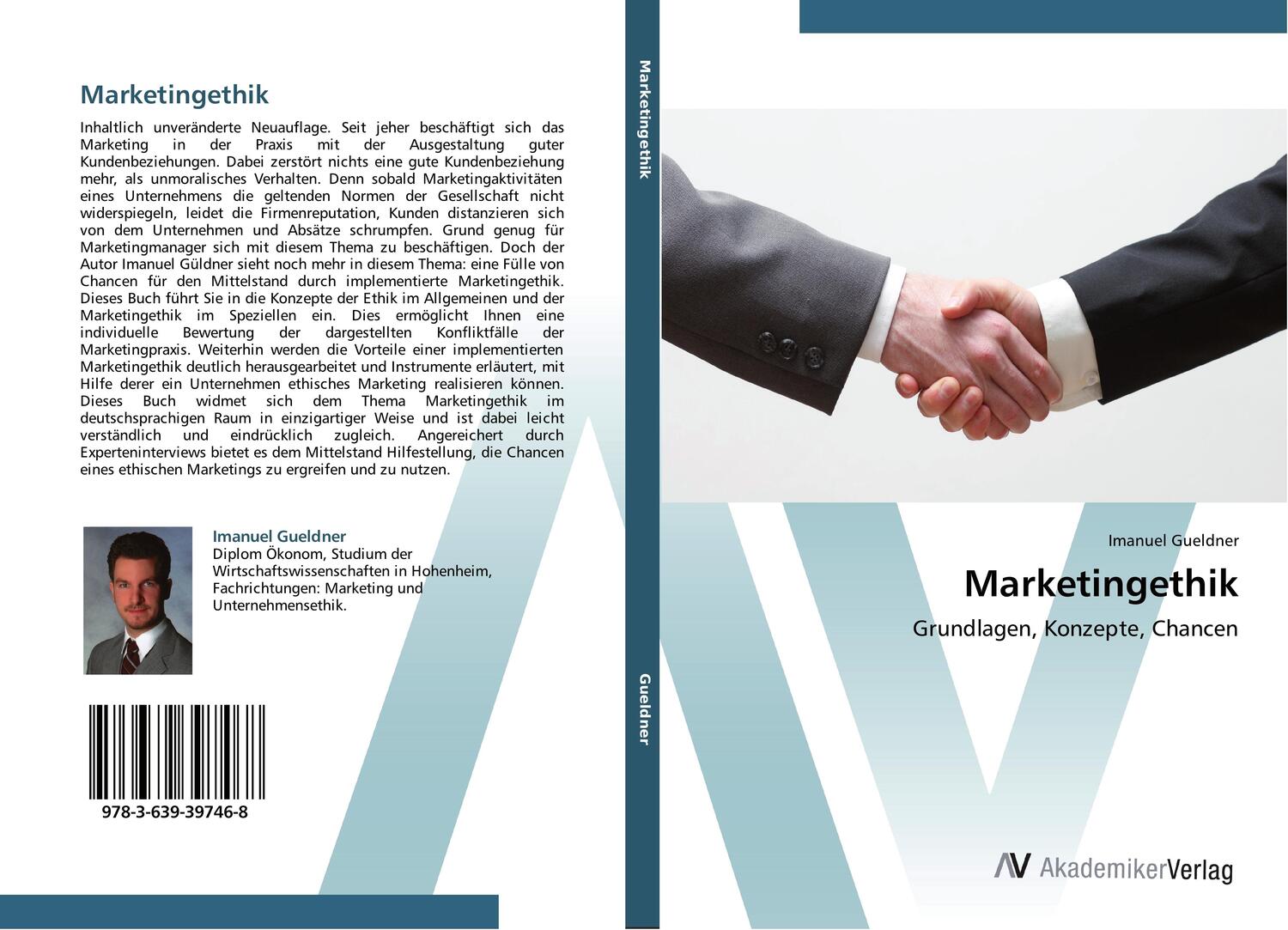 Cover: 9783639397468 | Marketingethik | Grundlagen, Konzepte, Chancen | Imanuel Gueldner