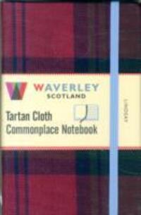 Cover: 9781849344111 | Lindsay: Waverley Genuine Tartan Cloth Commonplace Notebook (9cm x...