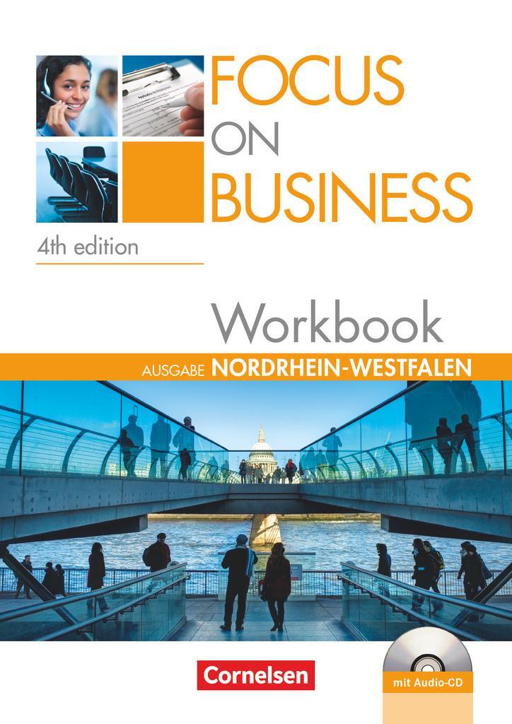 Cover: 9783064503861 | Focus on Business B1-B2. New Edition. Nordrhein-Westfalen. Workbook...