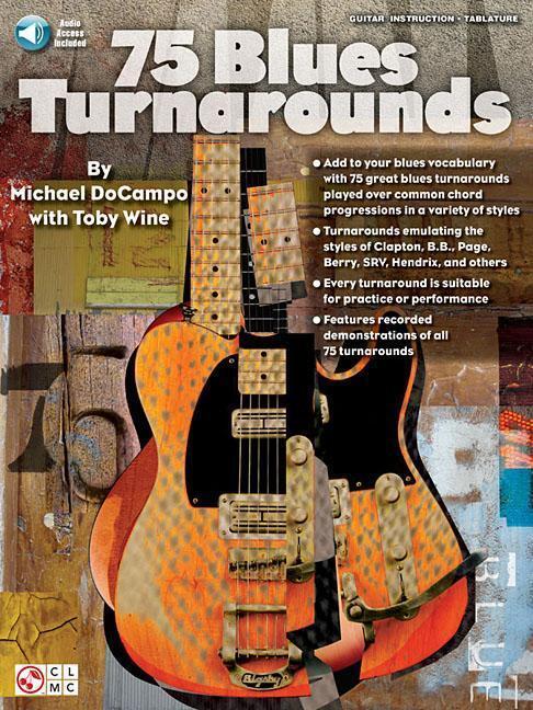 Cover: 9781575609713 | 75 Blues Turnarounds Book/Online Audio [With CD (Audio)] | Taschenbuch