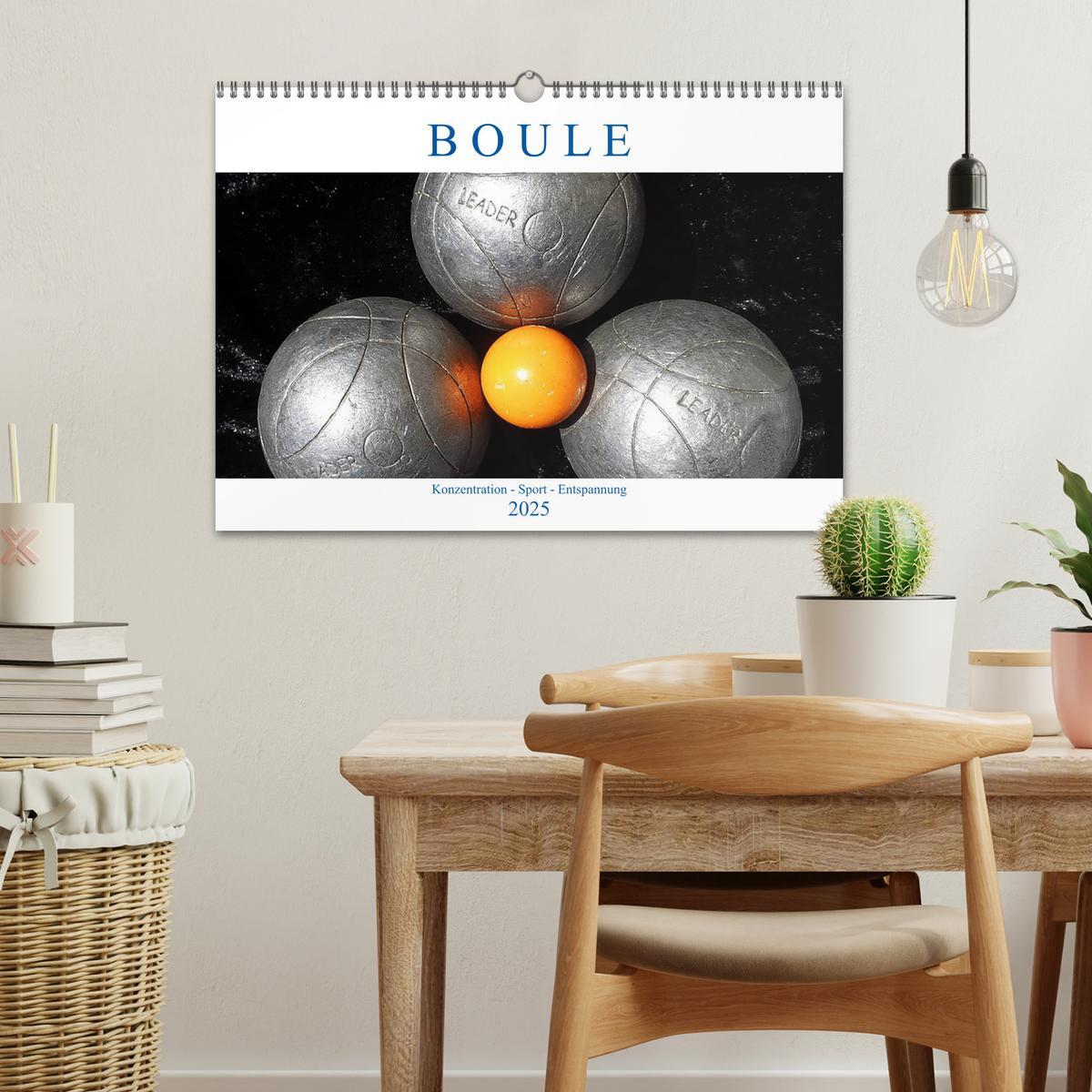 Bild: 9783435292844 | Boule. Konzentration - Sport - Entspannung (Wandkalender 2025 DIN...