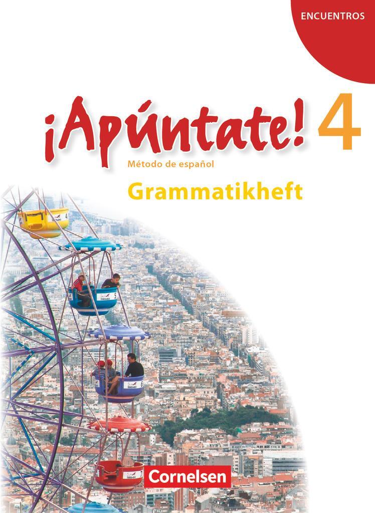 Cover: 9783060205899 | ¡Apúntate! - Ausgabe 2008 - Band 4 - Grammatisches Beiheft | Balser
