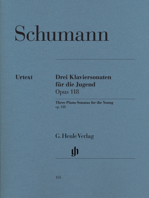 Cover: 9790201801551 | Robert Schumann - Drei Klaviersonaten für die Jugend op. 118 | Buch