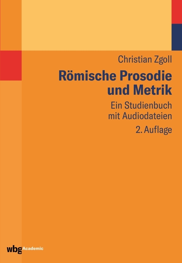 Cover: 9783534269181 | Römische Prosodie und Metrik | Ein Studienbuch mit Audiodateien | Buch